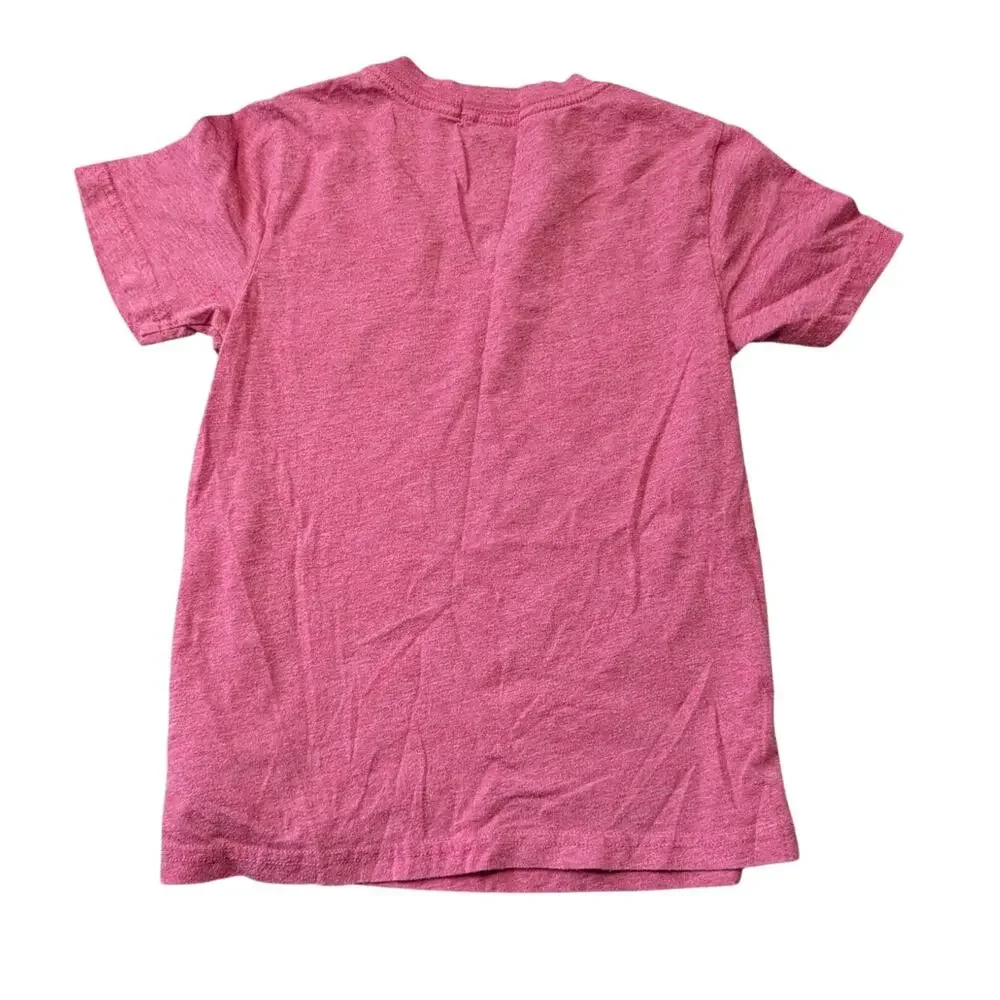 Polo Ralph Lauren Pocket T Shirt Kids Size Small Red Heathered Crewneck Tee